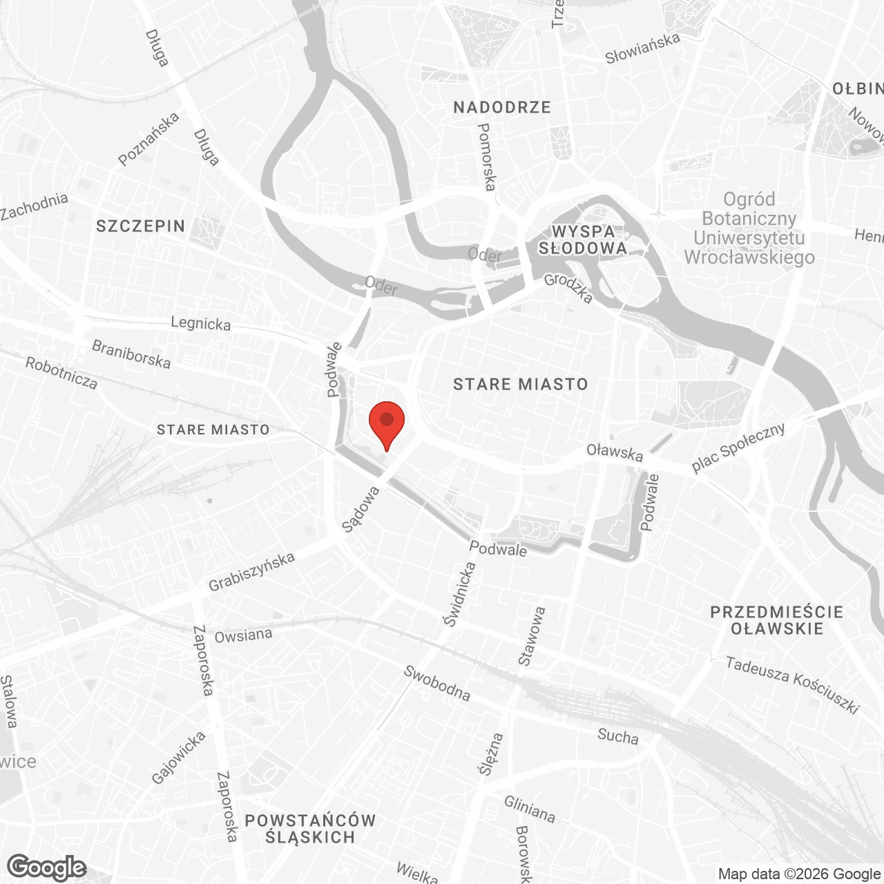 Mapa lokalizacji biura LFI DM